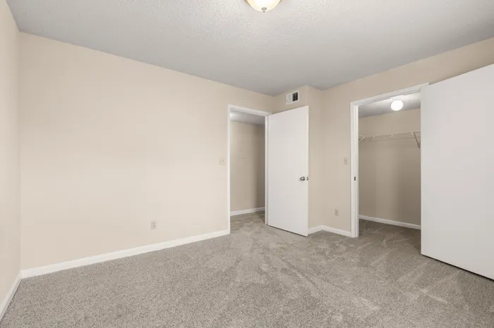 vacant bedroom