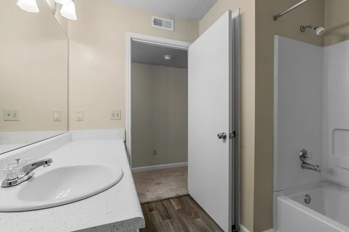 vacant bathroom