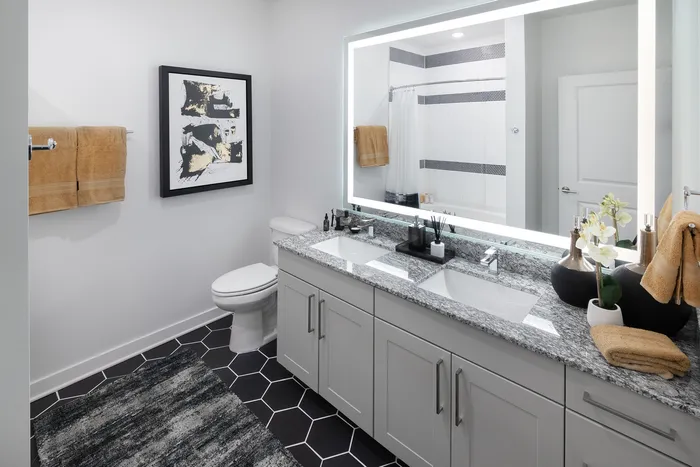 model bathroom