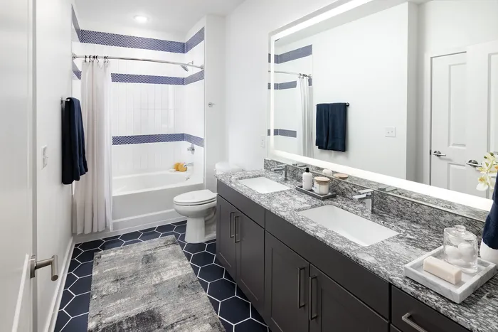 model bathroom