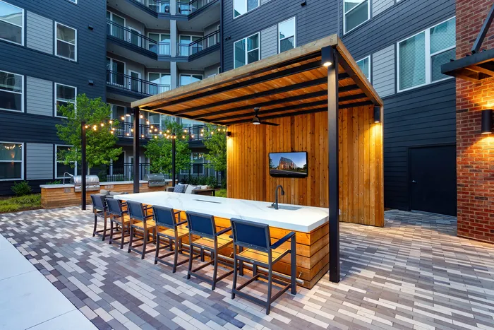 outdoor patio seating