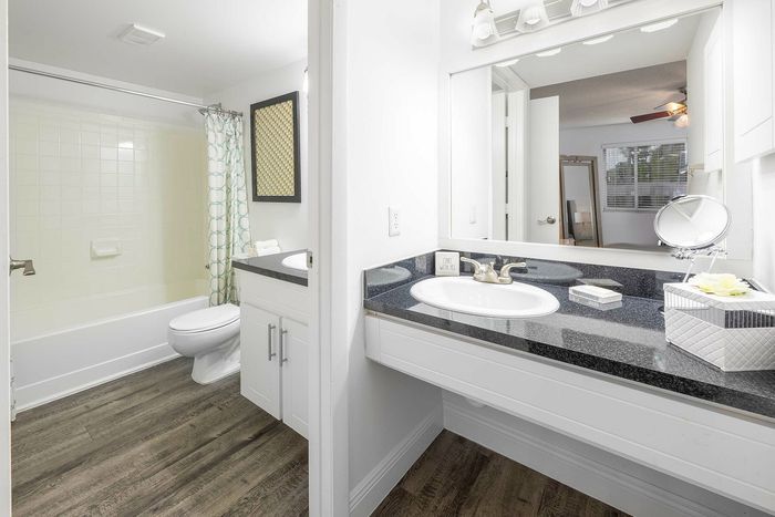 Updated bathrooms