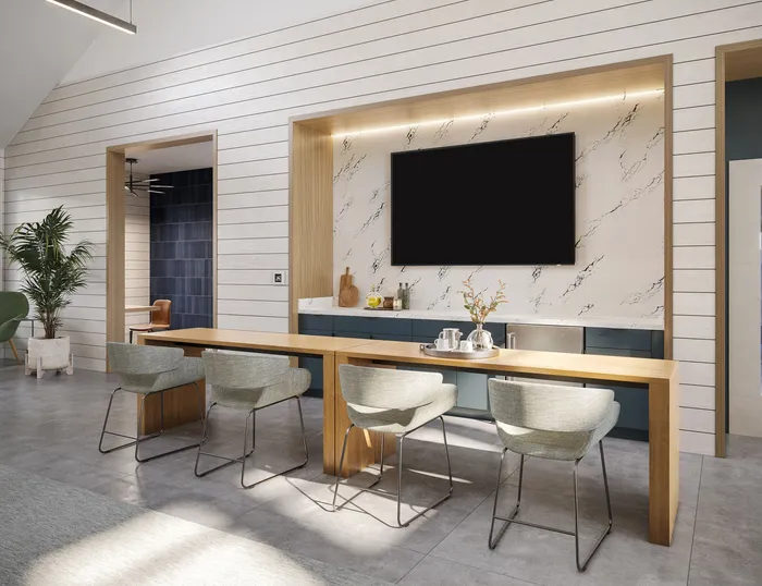 leasing area rendering