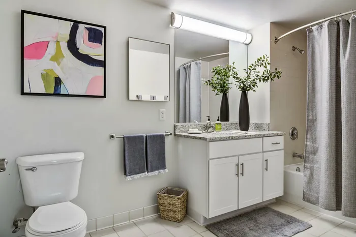 White bathroom
