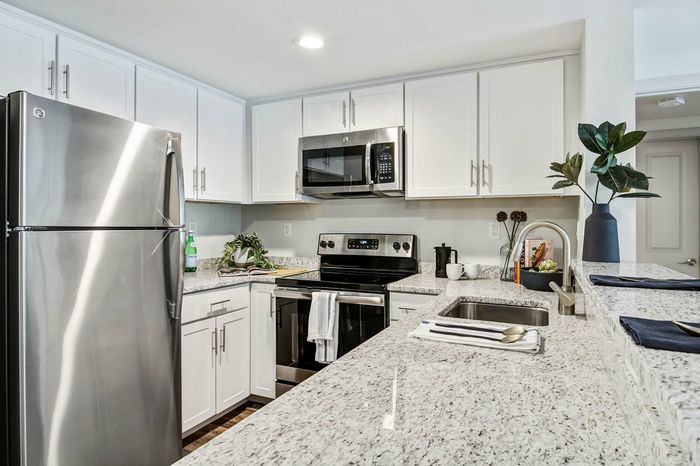 Stainless steel appliance package