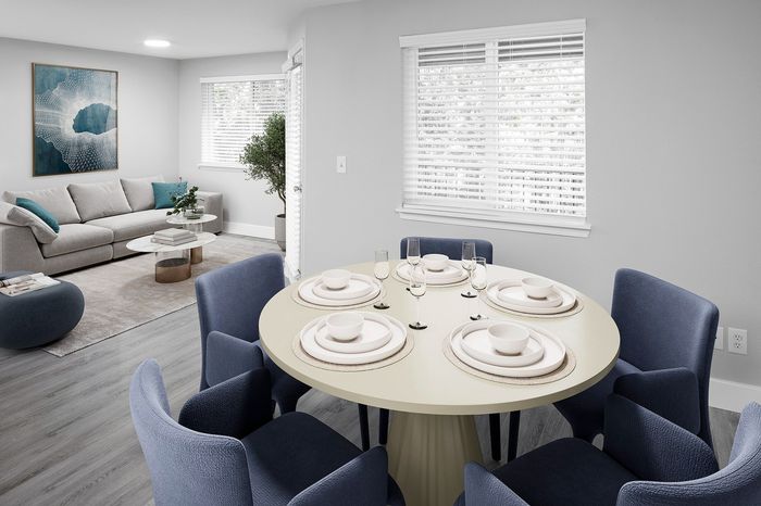 Renovated Dining and Living Area