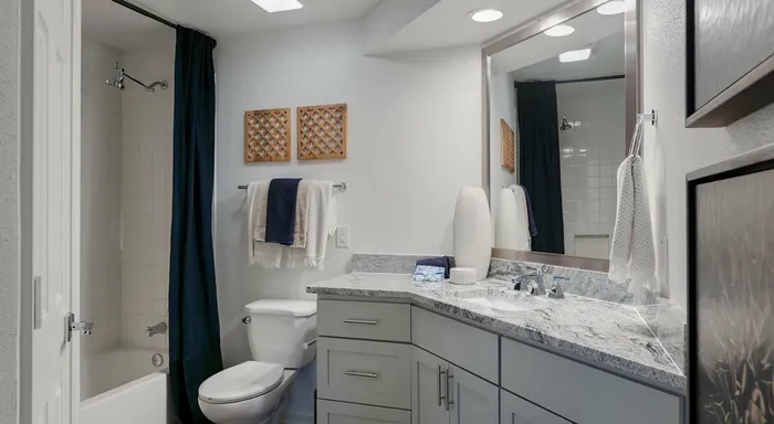 updated bathrooms