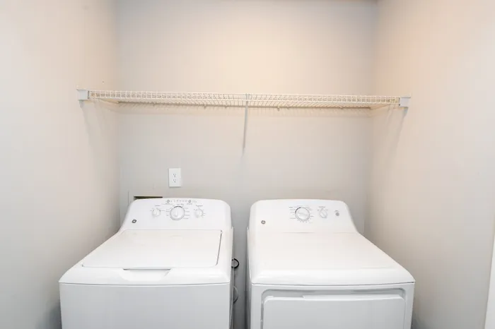 washer and dryer