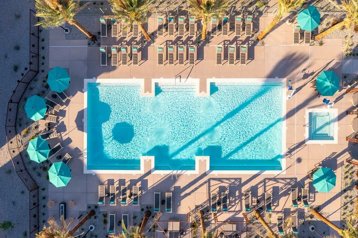 aerial pool