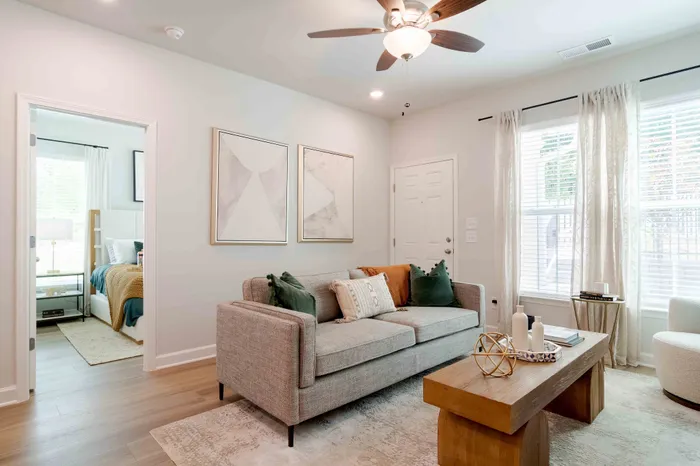 Living room entryway
