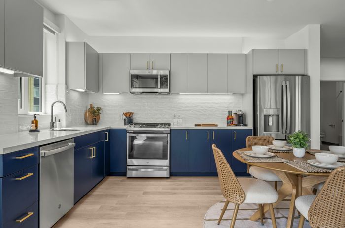 Kitchen and dining area