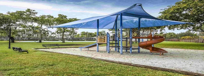 Playground area for kids