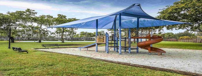 covered playground
