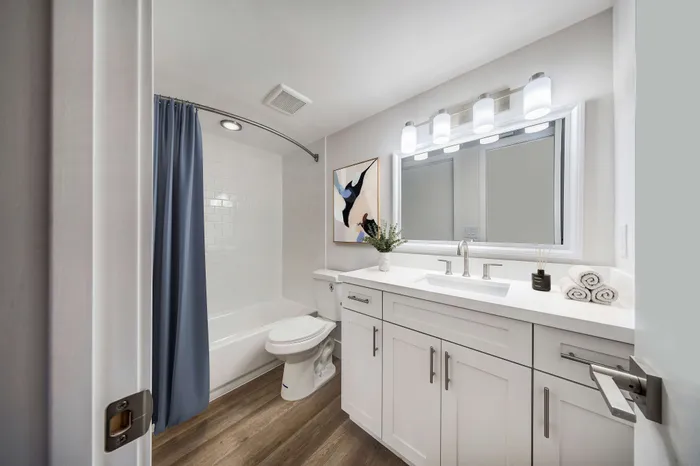 updated bathroom