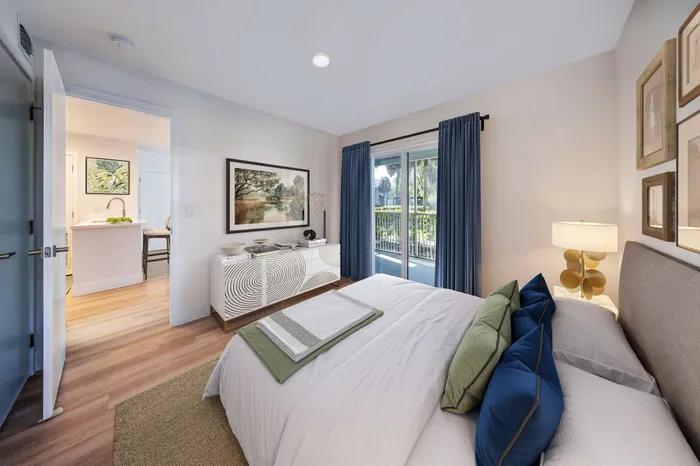 staged bedroom