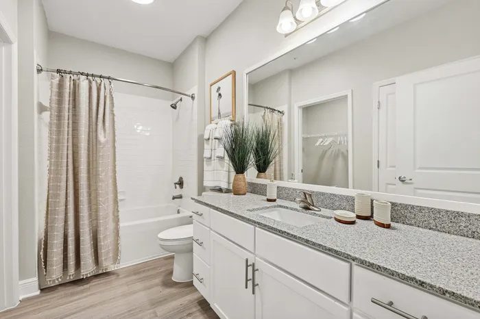 upgraded bathroom