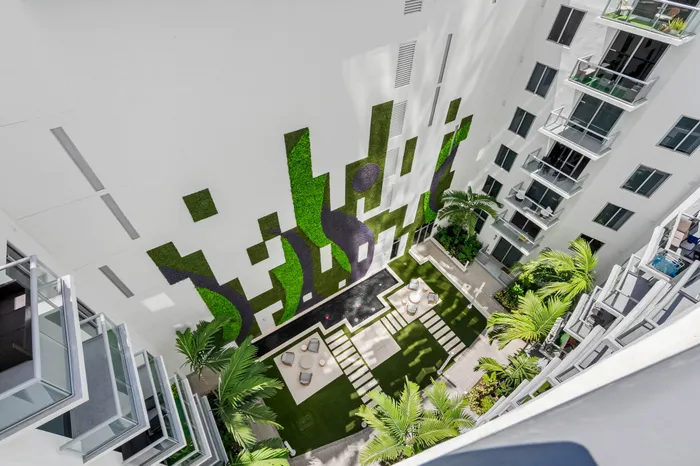 courtyard view