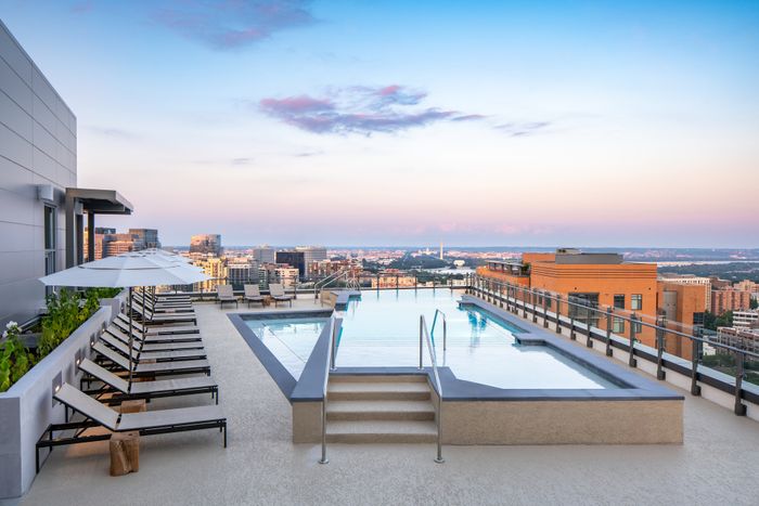 rooftop swimming pool