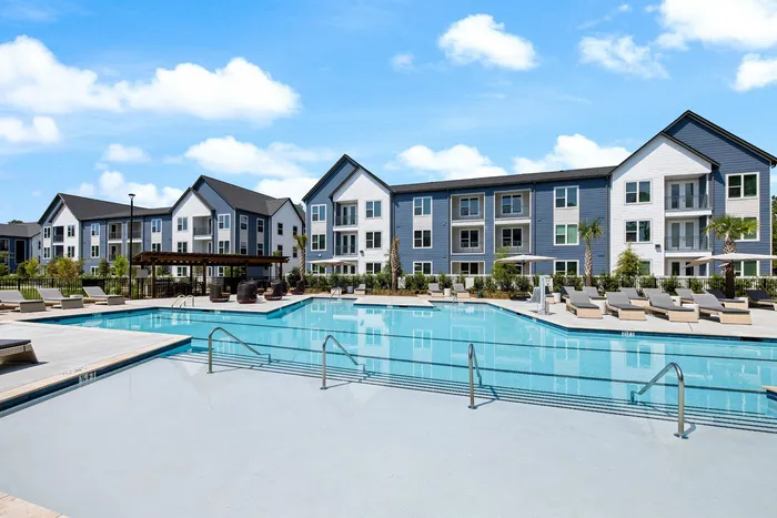 Pool courtyard