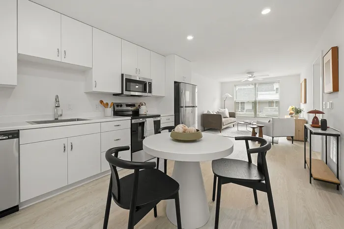 Open Concept Kitchen & Living Room