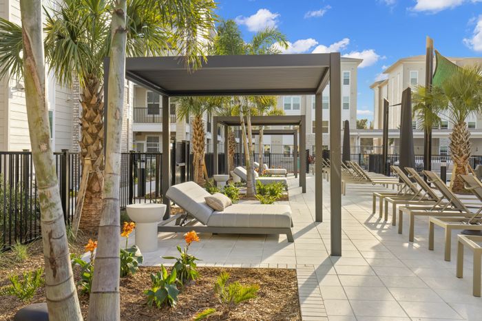 Poolside Cabanas