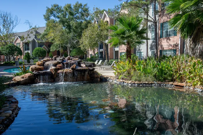 Landscaped pond