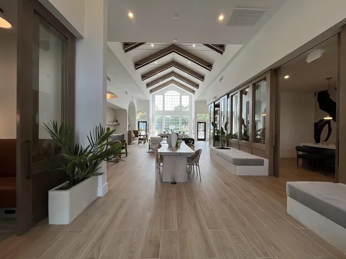 Updated community clubhouse