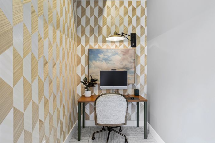 Private resident workspace for remote work at Avana TownPark apartments in Kennesaw, GA
