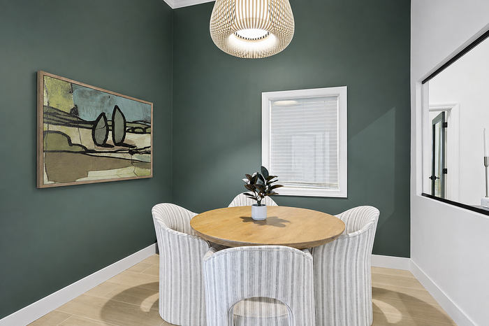 Resident study and work room with table seating at Avana TownPark apartments in Kennesaw, GA