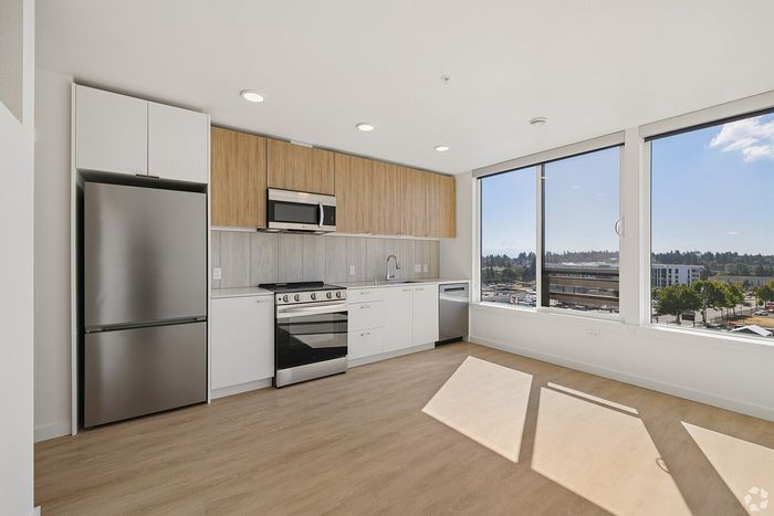 Views at Angle Lake - Modern Kitchen