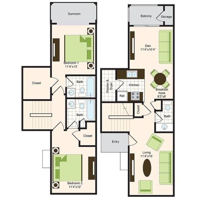 Village By The Sea - Floorplan E
