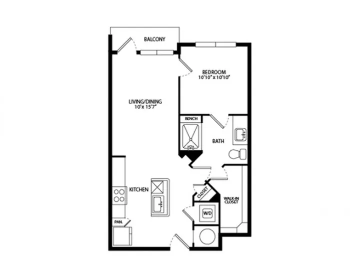 A1C 622 Square Feet