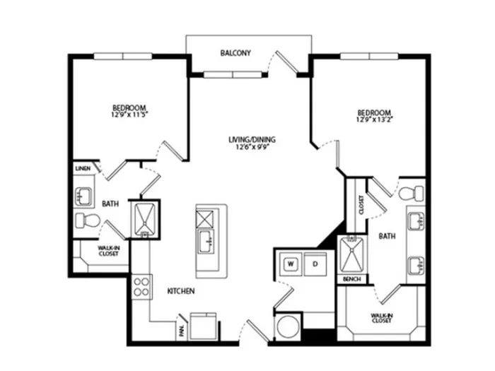 B1D 1098 Square Feet