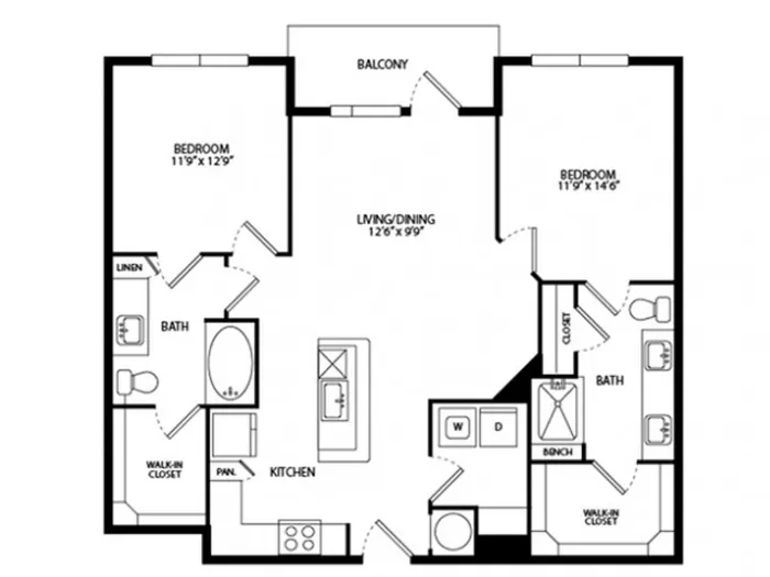 B1E 1101 Square Feet