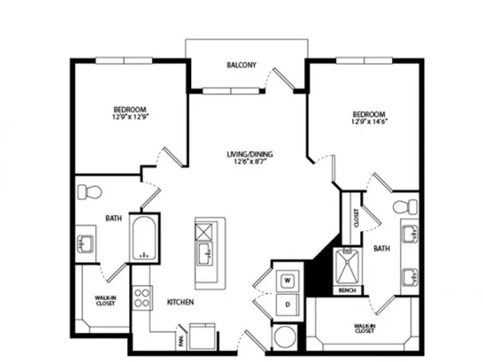 B1B 1165 Square Feet
