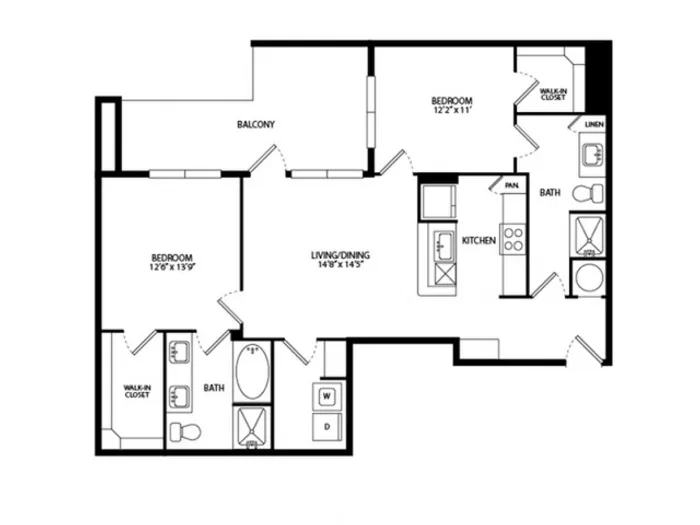 B3B 1077 Square Feet