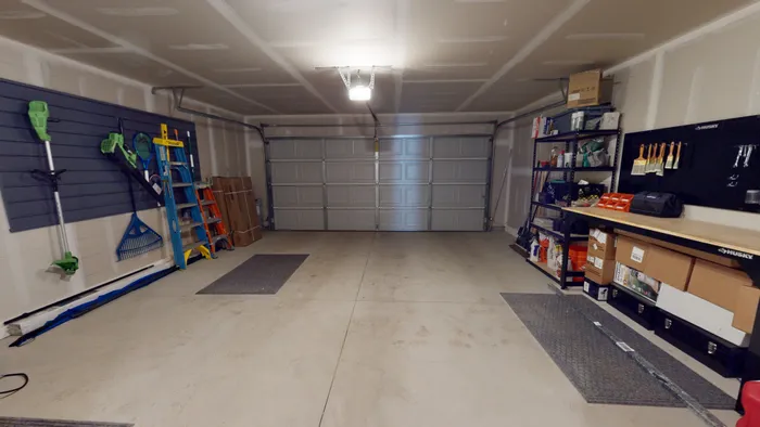 2 Car Attached Garage