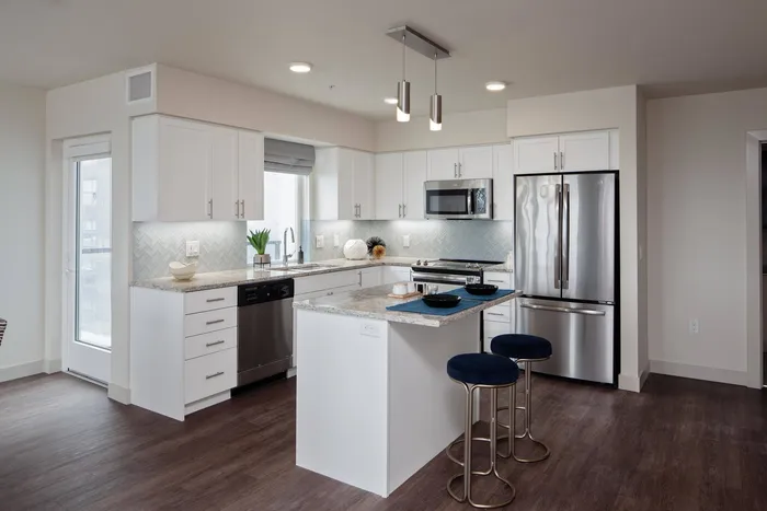 spacious kitchen