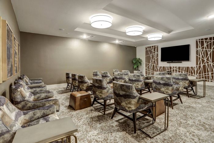 Media room at community center