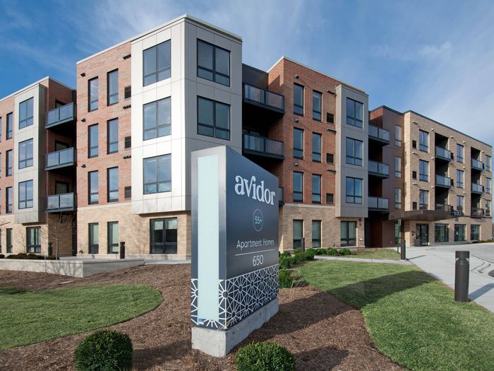 Outdoor View of Apartments