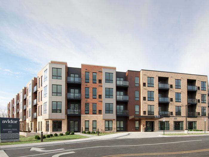 Exterior View of Apartments