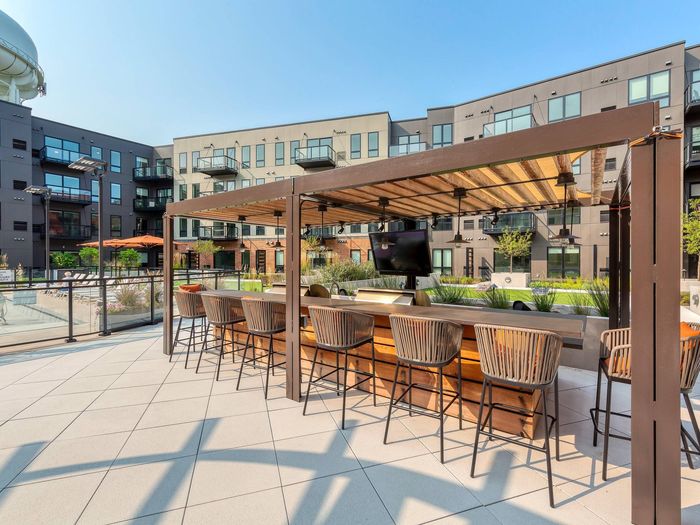 Outdoor TV Lounge and Grill
