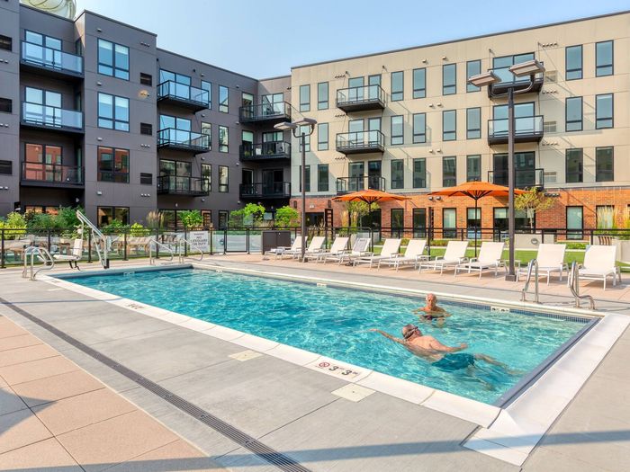 Courtyard Sparkling Pool