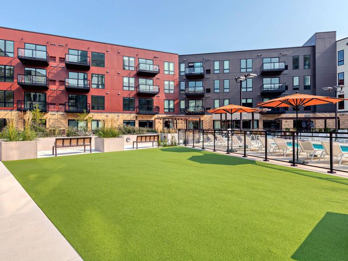 Courtyard Lawn