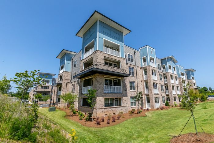 Exterior view of apartment and grounds