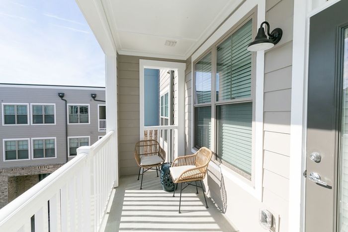 Spacious Apartment Balcony