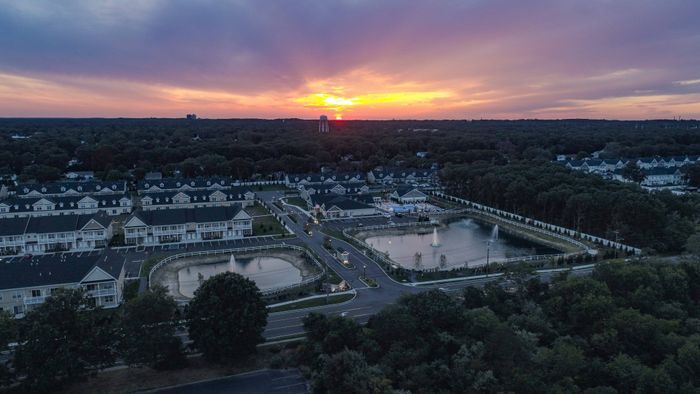 Aerial view of Vistas at Port Jefferson