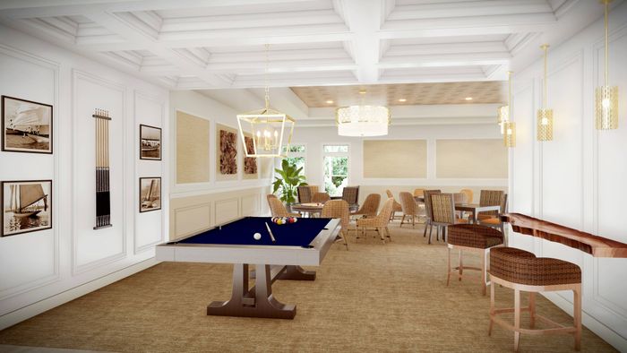 Pool room
