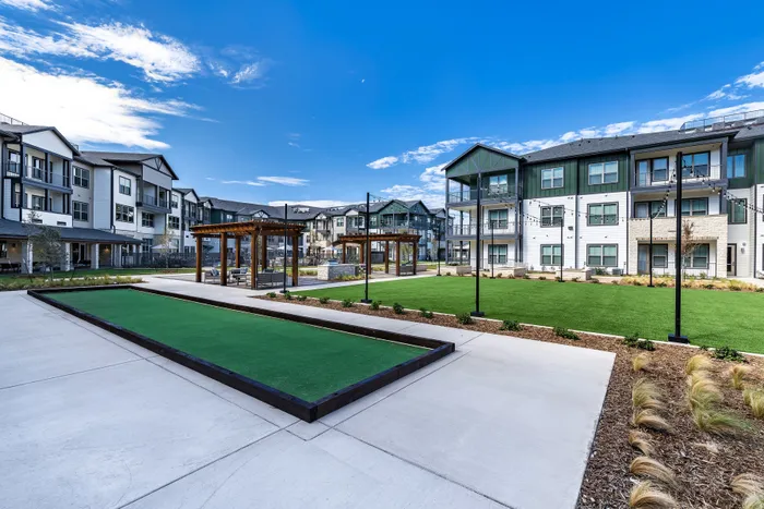 Outdoor Lounges and Bocce Ball