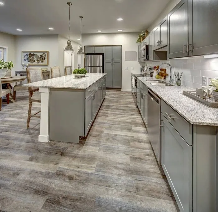 large kitchen